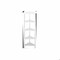 Homeroots 60 in. Bookcase with 2 Shelves, White 379944 - alternate 1
